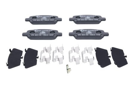 Set plăcuțe frână ATE, spate  , pentru: SUBARU FORESTER, IMPREZA, LEGACY III, LEGACY IV, OUTBACK 2.0/2.5/3.0 06.98-03.12