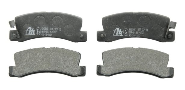 Set plăcuțe frână ATE, spate  , pentru:TOYOTA AVENSIS, CALDINA, CAMRY, CARINA E VI, CARINA V, CELICA, COROLLA, HARRIER 1.3-3.0 08.85-