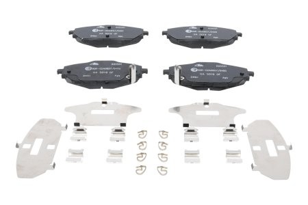 Set plăcuțe frână ATE, față , pentru: TOYOTA C-HR, COROLLA 1.2-2.0H 10.16-