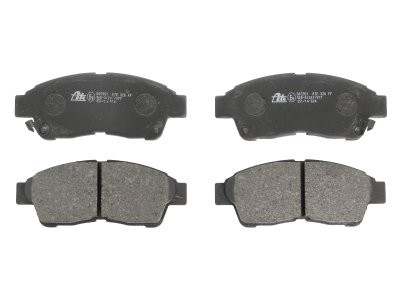 Set plăcuțe frână ATE, față , pentru: TOYOTA CALDINA, CAMRY, CARINA E VI, CELICA, CHASER, COROLLA, COROLLA/KOMBI, GAIA, PASEO, PICNIC, RAV 4 I, STARLET 1.3-2.2D 04.92-12.07