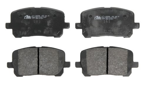 Set plăcuțe frână ATE, față , pentru: TOYOTA AVENSIS VERSO, MATRIX, NOAH/VOXY 1.8-2.4 05.01-12.10