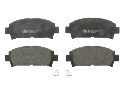 Set plăcuțe frână ATE, față , pentru: TOYOTA AVENSIS 1.6-2.0D 09.97-02.03