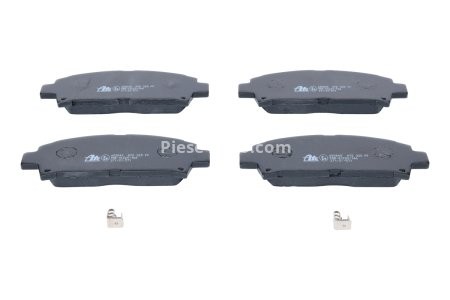 Set plăcuțe frână ATE, față , pentru: TOYOTA AVENSIS 1.6-2.0D 09.97-02.03 3
