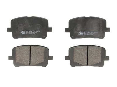 Set plăcuțe frână ATE, față , pentru: TOYOTA HARRIER, PREVIA II 2.0D-3.0 05.97-02.06