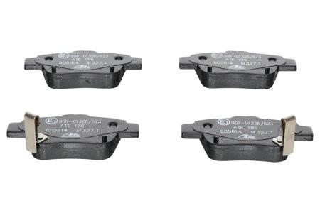 Set plăcuțe frână ATE, spate  , pentru: TOYOTA AVENSIS, COROLLA VERSO, PREVIA, PREVIA III 1.6-3.5 03.03- 3