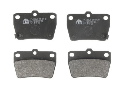 Set plăcuțe frână ATE, spate  , pentru: TOYOTA RAV 4 II 1.8-2.4 05.00-11.05