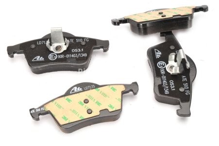 Set plăcuțe frână ATE din ceramică, spate , pentru: VOLVO S60 I, S80 I, V70 I, V70 II, XC70 I 2.0-3.0 12.95-04.10