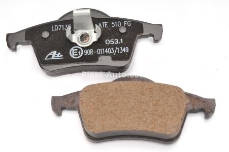 Set plăcuțe frână ATE din ceramică, spate , pentru: VOLVO S60 I, S80 I, V70 I, V70 II, XC70 I 2.0-3.0 12.95-04.10