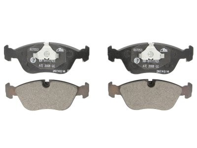 Set plăcuțe frână ATE, față , pentru: VOLVO 850, C70 I, S70, V70 I, XC70 I 2.0-2.5D 06.91-10.05