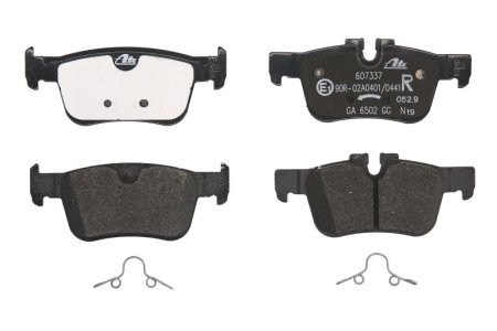 Set plăcuțe frână ATE, spate  , pentru: VOLVO S60 III, S90 II, V60 II, V90 II, XC60 II 2.0-2.0H 03.16-