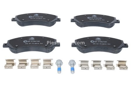 Set plăcuțe frână ATE din ceramică, față , pentru: VW AMAROK 2.0/2.0D/3.0D 09.10-05.22 3