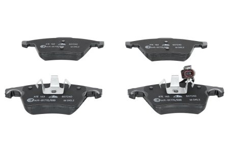 Set plăcuțe frână ATE, față , pentru: VW CALIFORNIA T5 CAMPER, MULTIVAN T5, TRANSPORTER T5 1.9D-3.2 04.03-08.15 3