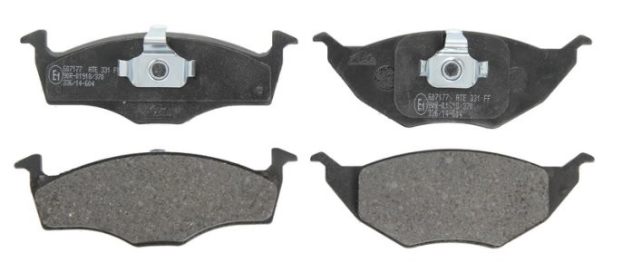 Set plăcuțe frână ATE, față , pentru: VW LUPO I 1.2D 07.99-07.05