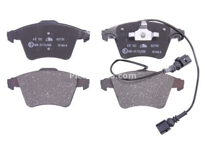 Set plăcuțe frână ATE, față , pentru: VW TOUAREG 2.5D-6.0 10.02-05.10