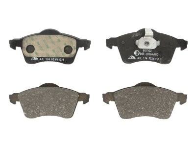 Set plăcuțe frână ATE, față , pentru: VW TRANSPORTER T4 1.8-2.8 07.90-06.03