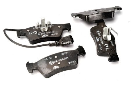 Set plăcuțe frână ATE, spate  , pentru: VW CALIFORNIA T5 CAMPER, MULTIVAN T5, TRANSPORTER T5 1.9D-3.2 04.03-08.15