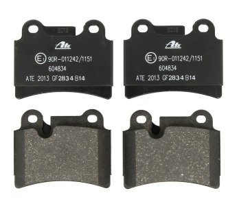 Set plăcuțe frână ATE, spate  , pentru: VW TOUAREG 2.5D-6.0 10.02-05.10
