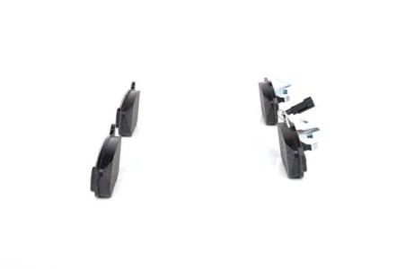 Set plăcuțe frână față , BOSCH, pentru: ALFA ROMEO 146, 147, 156, GT; FIAT COUPE, MAREA, MULTIPLA, PUNTO; LANCIA LYBRA 1.6-3.2 10.95-03.12