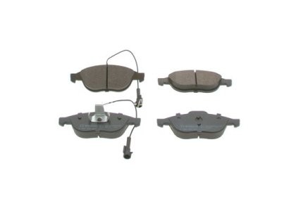 Set plăcuțe frână față , BOSCH, pentru: ALFA ROMEO 147, 156; FIAT ULYSSE; LANCIA LYBRA 1.6-2.5 06.94-03.10
