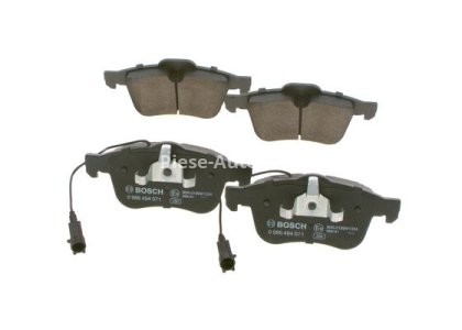 Set plăcuțe frână față , BOSCH, pentru: ALFA ROMEO 159, BRERA, SPIDER 1.8-3.2 06.05-12.12