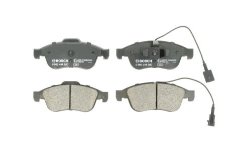 Set plăcuțe frână față , BOSCH, pentru: ALFA ROMEO GIULIETTA 1.4-2.0D 04.10-12.20