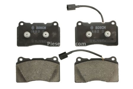 Set plăcuțe frână față , BOSCH, pentru: ALFA ROMEO GIULIETTA, GIULIETTA/HATCHBACK 1.4-2.0D 04.10-12.20