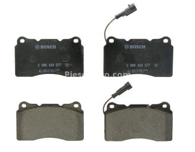 Set plăcuțe frână față , BOSCH, pentru: VOLVO S60 I, V70 II; ALFA ROMEO 159, BRERA, GIULIETTA, SPIDER; LANCIA DELTA III, KAPPA 1.6D-3.2 09.96-12.20