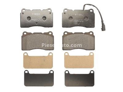 Set plăcuțe frână față , BOSCH (cu tampon de amortizare), pentru: ALFA ROMEO 159, 166, BRERA, SPIDER; LANCIA KAPPA; MASERATI GHIBLI III 1.8-3.2 10.94-