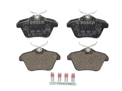 Set plăcuțe frână spate , BOSCH, pentru: ALFA ROMEO 156, 164, 166; LANCIA KAPPA 1.6-3.2 11.92-06.07