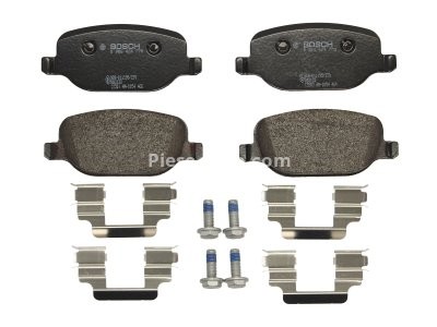 Set plăcuțe frână spate , BOSCH, pentru: ALFA ROMEO 159, BRERA, SPIDER; LANCIA DELTA III, THESIS 1.8-3.2 07.02-08.14