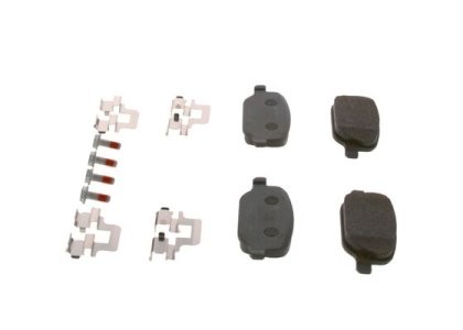 Set plăcuțe frână spate , BOSCH, pentru: ALFA ROMEO 159, BRERA, SPIDER; LANCIA DELTA III, THESIS 1.8-3.2 07.02-08.14 3