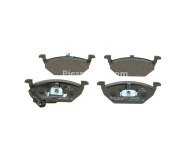 Set plăcuțe frână față , BOSCH, pentru: AUDI A2, A3; SEAT ALTEA, ALTEA XL, LEON, TOLEDO II, TOLEDO III; SKODA FABIA I, FABIA I PRAKTIK, FABIA II, OCTAVIA I, OCTAVIA II 1.0-3.2 09.96- 1