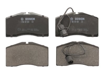 Set plăcuțe frână față , BOSCH, pentru: AUDI A8 D2 2.5D-6.0 03.94-09.02 1