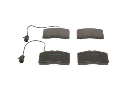 Set plăcuțe frână față , BOSCH, pentru: AUDI A8 D2 2.5D-6.0 03.94-09.02 3