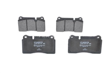 Set plăcuțe frână față , BOSCH, pentru: CHEVROLET CORVETTE; LAND ROVER RANGE ROVER III, RANGE ROVER SPORT I 3.6D/4.2/6.2 02.05-12.19