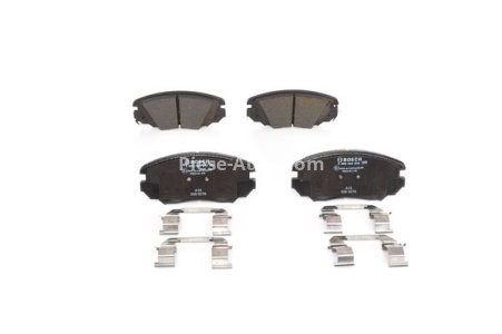 Set plăcuțe frână față , BOSCH (cu greutati de echilibrare; cu arcuri), pentru: CHEVROLET MALIBU; OPEL INSIGNIA A, INSIGNIA A COUNTRY; SAAB 9-5 1.4-2.8 07.08-