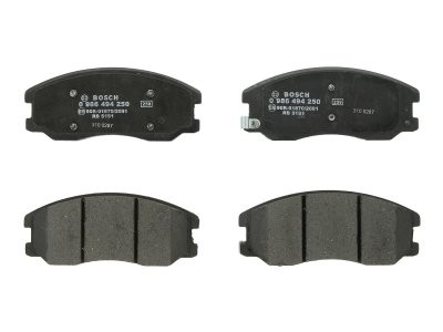 Set plăcuțe frână față , BOSCH (cu tampon de amortizare), pentru: CHEVROLET CAPTIVA, EQUINOX; OPEL ANTARA A; PONTIAC TORRENT 2.0D-3.4 04.03-