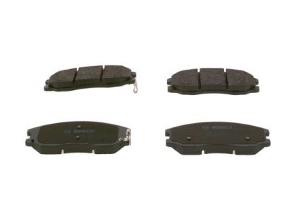 Set plăcuțe frână față , BOSCH (cu tampon de amortizare), pentru: CHEVROLET CAPTIVA, EQUINOX; OPEL ANTARA A; PONTIAC TORRENT 2.0D-3.4 04.03-