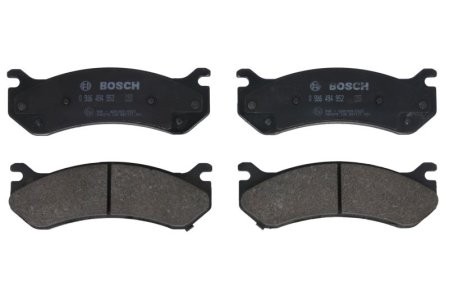Set plăcuțe frână spate , BOSCH, pentru: CHEVROLET AVALANCHE 1500, SILVERADO 1500; GMC SAFARI; HUMMER HUMMER H2, HUMMER H2 SUT 4.3-6.2ALK 09.96-