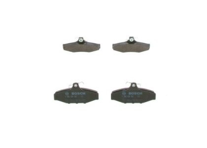 Set plăcuțe frână spate , BOSCH, pentru: CHEVROLET CAMARO, CORVETTE; DAEWOO KORANDO, MUSSO; SSANGYONG KORANDO, MUSSO 2.0-5.7 10.84- 3