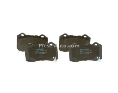 Set plăcuțe frână spate , BOSCH, pentru: CHEVROLET CAMARO; CHRYSLER 300C; DODGE CHALLENGER, CHARGER, MAGNUM; JEEP GRAND CHEROKEE, GRAND CHEROKEE III, GRAND CHEROKEE IV 2.7-Electric 09.04-