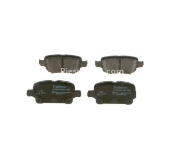 Set plăcuțe frână spate , BOSCH, pentru: CHEVROLET VOLT; OPEL AMPERA-E, ASTRA K, ASTRA K/KOMBI, INSIGNIA B, INSIGNIA B COUNTRY, INSIGNIA B GRAND SPORT 1.0-Electric 06.15- 3