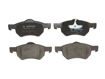 Set plăcuțe frână față , BOSCH, pentru: CHRYSLER CARAVAN, GRAND VOYAGER III, RAM, VOYAGER III, VOYAGER IV; DODGE CARAVAN 2.0-3.8 01.95-07.09