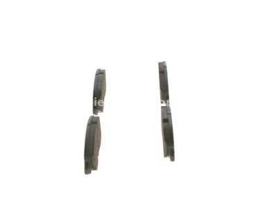 Set plăcuțe frână față , BOSCH, pentru: CHRYSLER SEBRING; CITROEN C4 AIRCROSS; LANCIA FLAVIA; MITSUBISHI ASX, GALANT VIII, LANCER VII, LANCER VIII, OUTLANDER I, OUTLANDER II 1.3-3.0 09.96- 3