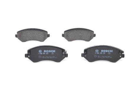Set plăcuțe frână față , BOSCH, pentru: CHRYSLER VOYAGER IV; DODGE CARAVAN; JEEP CHEROKEE 2.4-3.8 02.00-12.08