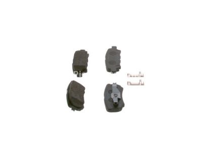 Set plăcuțe frână spate , BOSCH, pentru: CHRYSLER 200; JEEP COMPASS; MITSUBISHI ENDEAVOR, LANCER VII, LANCER VIII, OUTLANDER I 1.3-3.8 03.01- 3