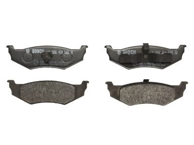 Set plăcuțe frână spate , BOSCH, pentru: CHRYSLER 300M, CIRRUS, CONCORDE, LE BARON, LHS, NEON, NEON II, PT CRUISER, SARATOGA, SEBRING, STRATUS, VOYAGER III; DODGE INTREPID, NEON 1.6-3.8 09.86-