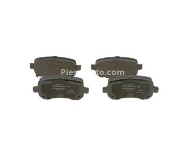 Set plăcuțe frână spate , BOSCH (cu tampon de amortizare), pentru: CHRYSLER GRAND VOYAGER V, TOWN & COUNTRY, VOYAGER V; DODGE GRAND, JOURNEY; FIAT FREEMONT 2.0D-4.0 06.07- 3