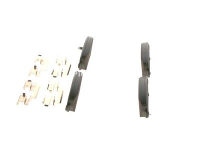 Set plăcuțe frână față , BOSCH, pentru: DACIA DUSTER; OPEL AGILA; SUZUKI SWIFT III 1.0-1.6 02.05- 3