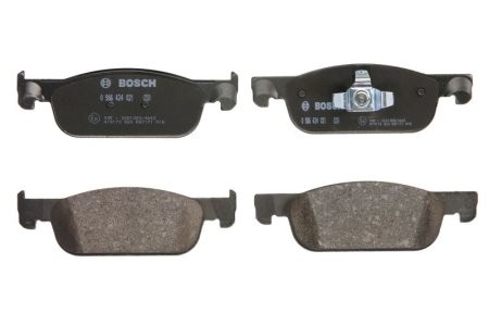 Set plăcuțe frână față , BOSCH, pentru: DACIA LOGAN II, LOGAN MCV II, SANDERO II; LADA XRAY; RENAULT CLIO IV, CLIO IV/HATCHBACK, LOGAN II, LOGAN/STEPWAY II, SANDERO/STEPWAY II 0.9-1.6 10.12-